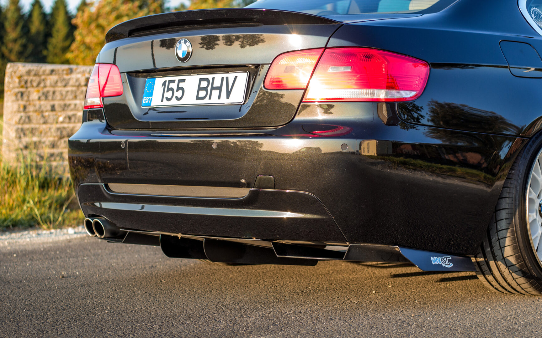 BMW E90/E91/E92/E93 Mtech bumpers “Tornado” Diffuser WideEst
